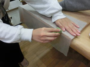 絵画の保存修復作業38