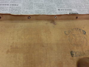 絵画の保存修復作業36