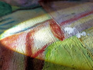 絵画の保存修復作業36